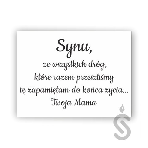 Hurt - Synu, ze wszystkich dróg, które razem przeszliśmy tę zapamiętam do końca życia. Twoja Mama