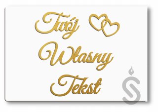 Tablica wesele Twój Własny Tekst PERSONALIZACJA!!!