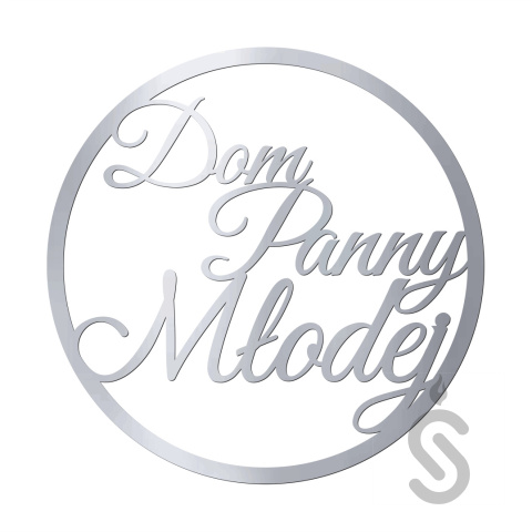 Dom Panny Młodej - Dekoracyjna obręcz ślubna / weselna