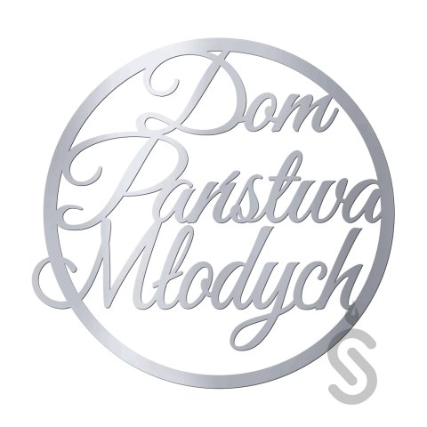 Dom Państwa Młodych - Dekoracyjna obręcz ślubna / weselna