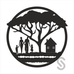 Drzewo dom rodzina - Baza pod Chrobotek