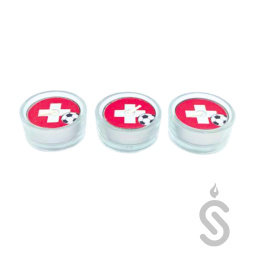 Flaga Szwajcarii - Podgrzewacz dekoracyjny ze świecznikiem