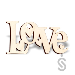 Love v3 - Napis Dekoracyjny