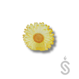 Świecznik na podgrzewacz Kwiat żółty
