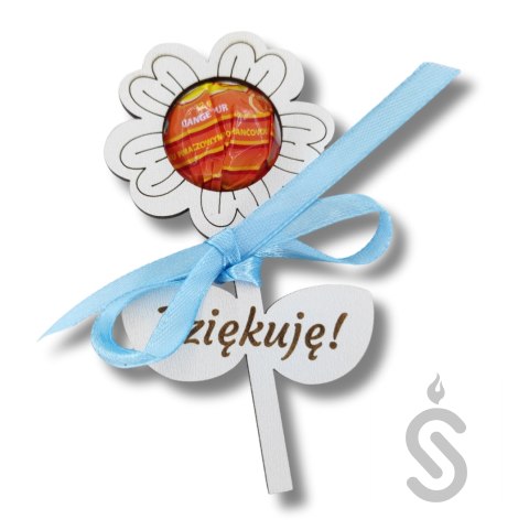 Kwiatek na lizaka - dziękuję!