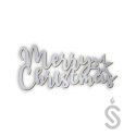 Merry Christmas z gwiazdką - Napis dekoracyjny