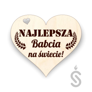 Najlepsza Babcia na świecie serce - Hurt